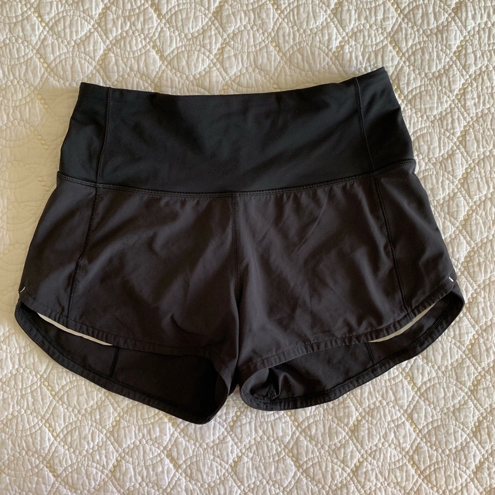 Lululemon Speed Up shirt hi-rise reflective